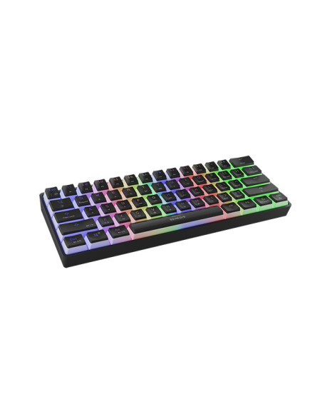 Genesis herná klávesnica THOR 660 RGB/Bezdrôtová Bluetooth/US layout/Čierna