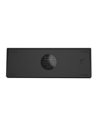 Genesis herná klávesnica THOR 660 RGB/Bezdrôtová Bluetooth/US layout/Čierna