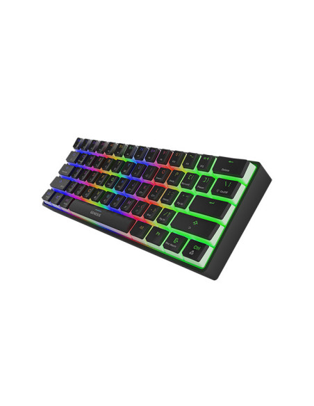 Genesis herná klávesnica THOR 660 RGB/Bezdrôtová Bluetooth/US layout/Čierna
