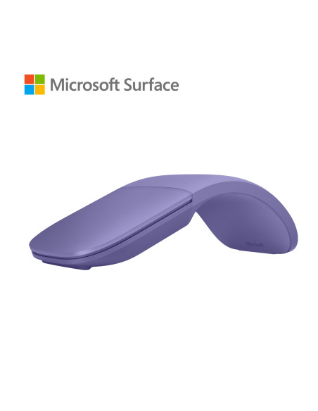 Microsoft Surface Arc Mouse/Cestovné/Blue Track/1 000 DPI/Bezdrôtové Bluetooth/Fialová