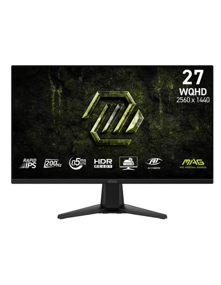 MSI MAG/275QF E20/27"/IPS/QHD/200Hz/0,5ms/Čierna/3R