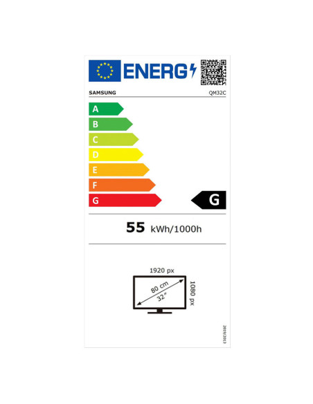 32" LED Samsung QM32C - FHD, 400cd, MI, 24/7