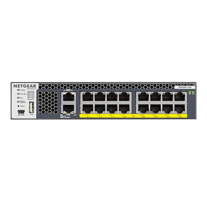 NETGEAR M4300-16X POE+ APS600W