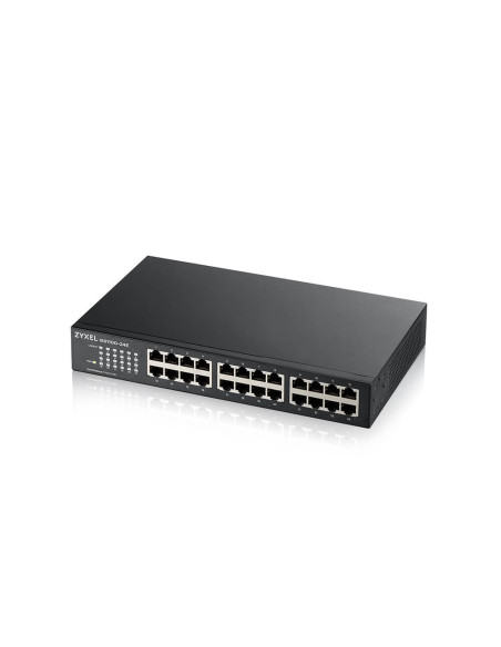 ZYXEL 24xGb fanless rack switch GS1100-24E v4