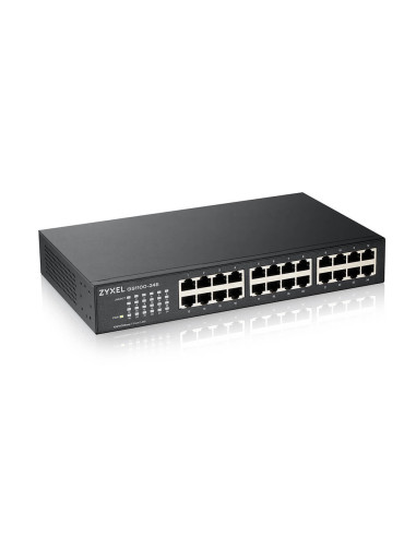 ZYXEL 24xGb fanless rack switch GS1100-24E v4