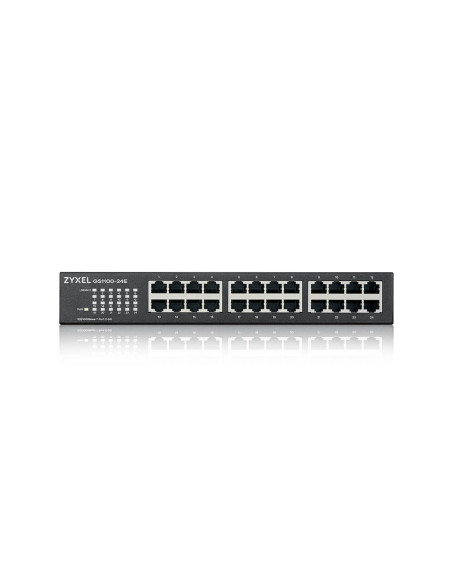 ZYXEL 24xGb fanless rack switch GS1100-24E v4