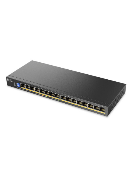ZYXEL 16xGb unmanaged switch GS1100-16EPS PoE+
