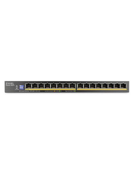 ZYXEL 16xGb unmanaged switch GS1100-16EPS PoE+
