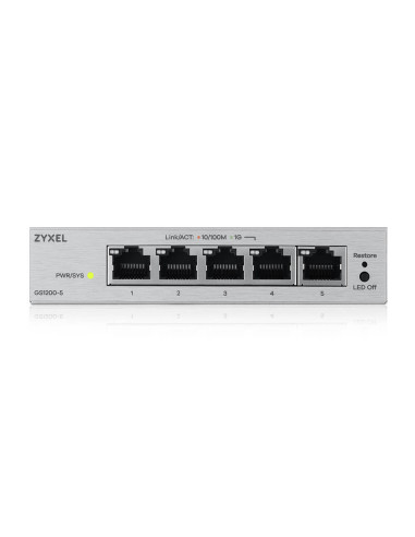 ZYXEL GS1200-5V3, 5 Port Gigabit webmanaged Switch