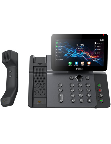 Fanvil V66 Pro SIP telefón, 7" dotyk.displej, Wi-Fi, BT, BT slúchadlo, H.264