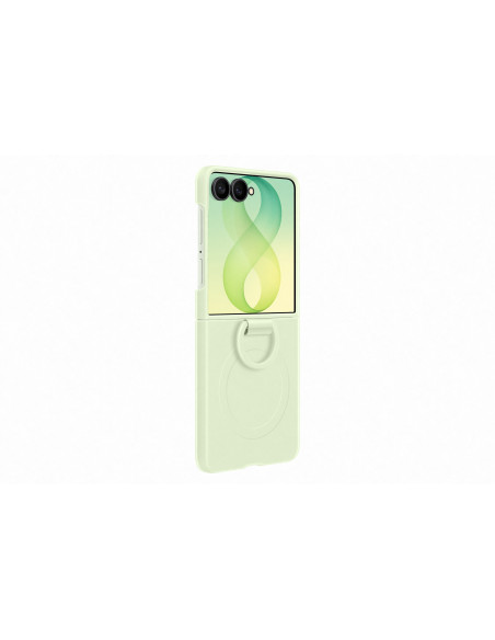 Samsung Silikónový magnetický kryt s držiakom na prst pre Galaxy Z Flip8, Mint