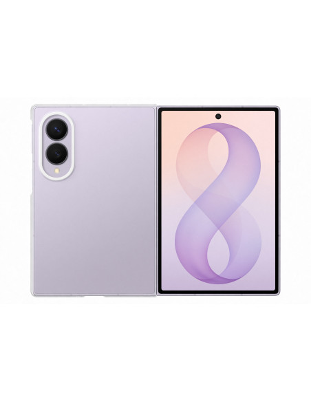 Samsung Priehľadný zadný kryt pre Galaxy Z Fold8, Transparent