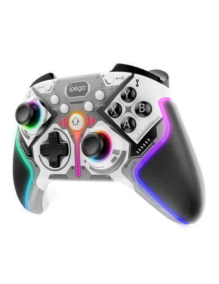 iPega 9666HH Bluetooth RGB Gamepad pre Android/iOS/PS3/PS4/PC/N-Switch Gray