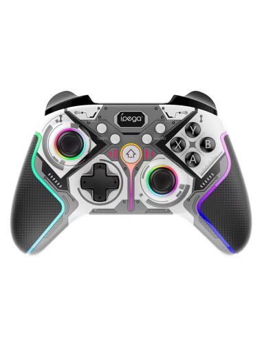 iPega 9666HH Bluetooth RGB Gamepad pre Android/iOS/PS3/PS4/PC/N-Switch Gray