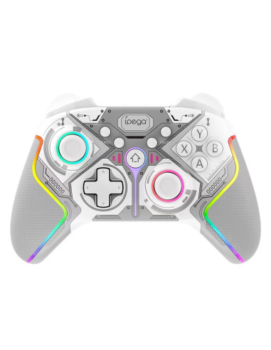 iPega 9666BH Bluetooth RGB Gamepad pre Android/iOS/PS3/PS4/PC/N-Switch White