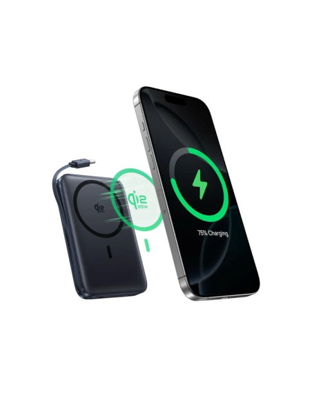 Baseus PicoGo AM61 Qi2.2 45W Magnetická Powerbanka 10000mAh Cosmic Black