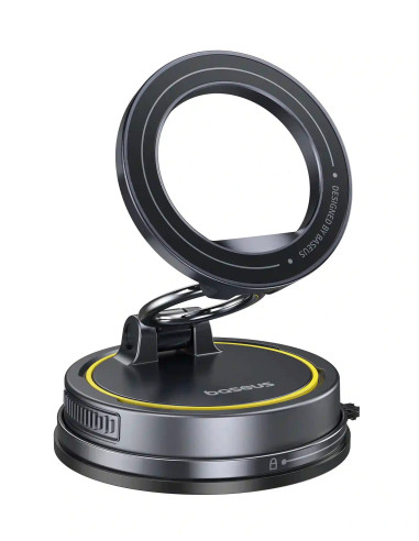 Baseus VC2 Flex Suction Cup Magnetický Držiak do Autá Cosmic Black