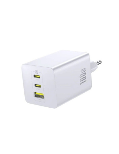 Baseus EnerFill FE11 Fast Nabíjačka USB-A + USB-C + USB-C 100 W Moon White
