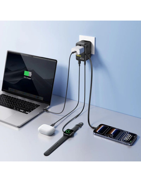 Baseus PicoGo AG11 Fast Universal 45W Nabíjačka Cosmic Black