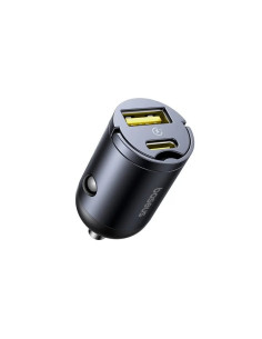 Baseus Tiny Star Mini Nabíjačka do Autá USB-A/USB-C 30W Cosmic Black