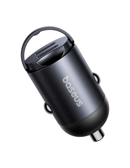 Baseus Tiny Star Mini Nabíjačka do Autá USB-C/USB-C 30W Cosmic Black
