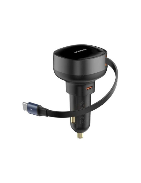 Baseus Enjoyment Pro Nabíjačka do Autá USB-C 60W Cluster Black