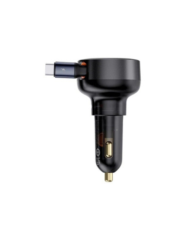 Baseus Enjoyment Pro Nabíjačka do Autá USB-C 60W Cluster Black