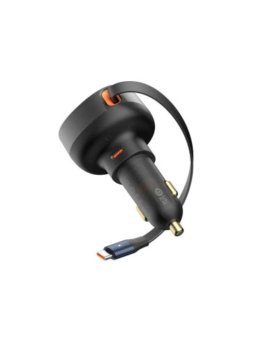 Baseus Enjoyment Pro Nabíjačka do Autá USB-C 60W Cluster Black