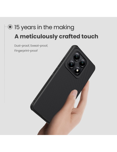 Nillkin Super Frosted PRO Magnetic Zadný Kryt pre Xiaomi 14T Pro Black