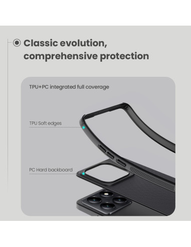 Nillkin Super Frosted PRO Magnetic Zadný Kryt pre Xiaomi 14T Pro Black