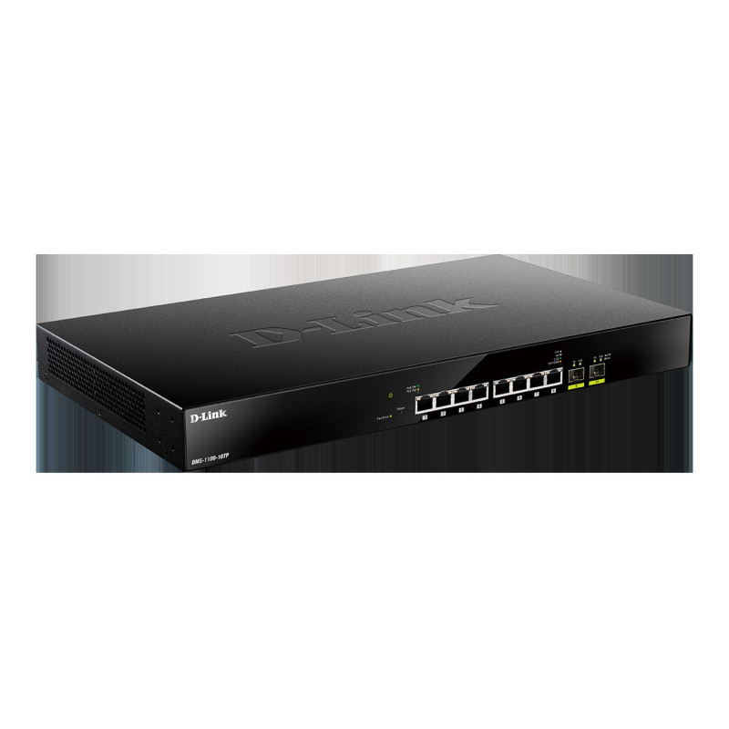 D-Link DMS-1100-10TP 10-Port Multi-Gigabit PoE Smart Managed Switch