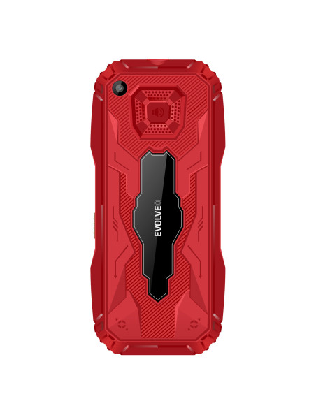 EVOLVEO MaxPhone A1, tlačidlový Dual SIM telefón, červený