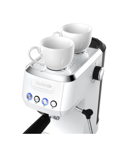 Salente Coffio, pákový kávovar, biely