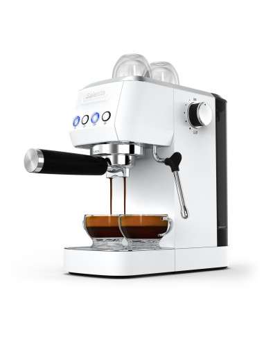 Salente Coffio, pákový kávovar, biely