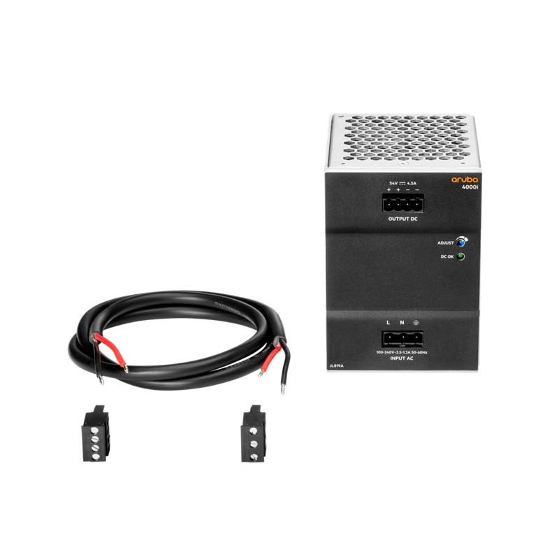 Aruba 4000 POE 240 W AC DIN Power Supply