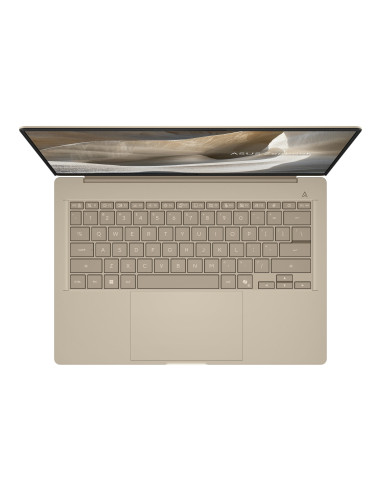ASUS Zenbook A14 OLED/UX3407NA-OLED218W/SD-X2E-88-100/14"/WUXGA/16GB/512GB/Adreno/W11H/Gold/2R