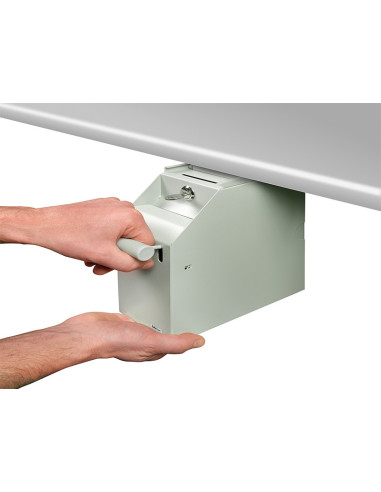 Sejf pre predajné miesta SAFESCAN 4100W, biely