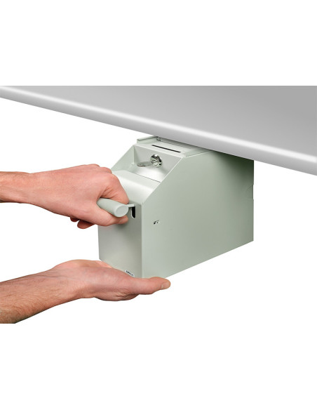 Sejf pre predajné miesta SAFESCAN 4100W, biely