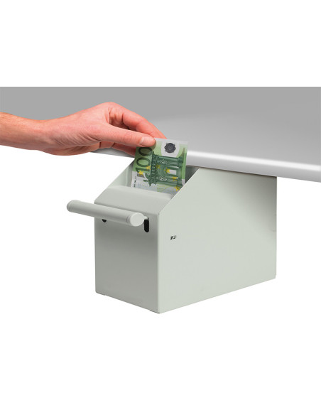 Sejf pre predajné miesta SAFESCAN 4100W, biely