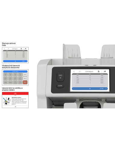 Počítačka bankoviek SAFESCAN 2995-SC