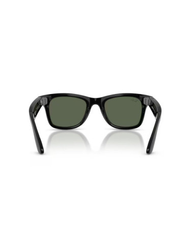 Meta Ray-Ban Gen2 Wayfarer, Black, G15 Green (Large)