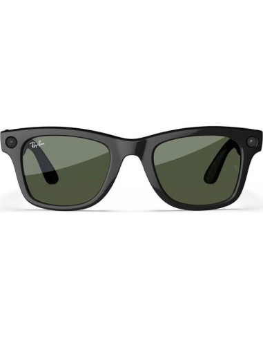 Meta Ray-Ban Gen2 Wayfarer, Black, G15 Green