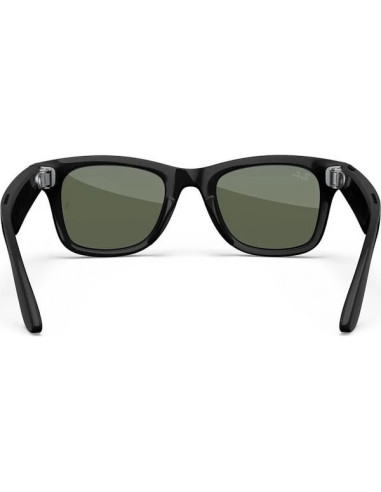 Meta Ray-Ban Gen2 Wayfarer, Black, G15 Green