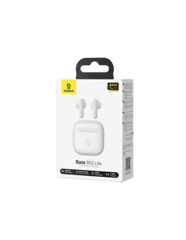 Baseus Bass BS2 Lite Bezdrôtové Slúchadlá Moon White