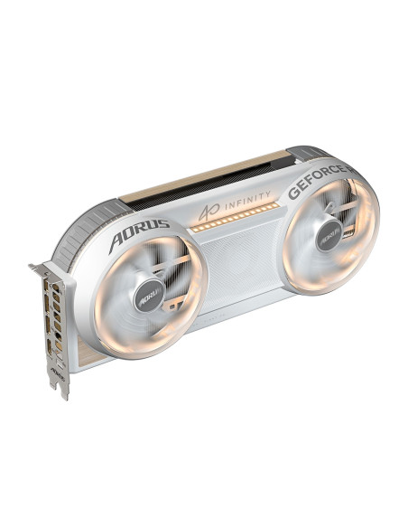 AORUS GeForce RTX 5080 INFINITY WOOD 16G/Gaming/16GB/GDDR7