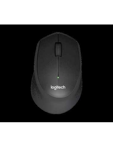 Logitech M330/Kancelárska/Optická/Pre pravákov/1 000 DPI/Bezdrôtová USB/Čierna