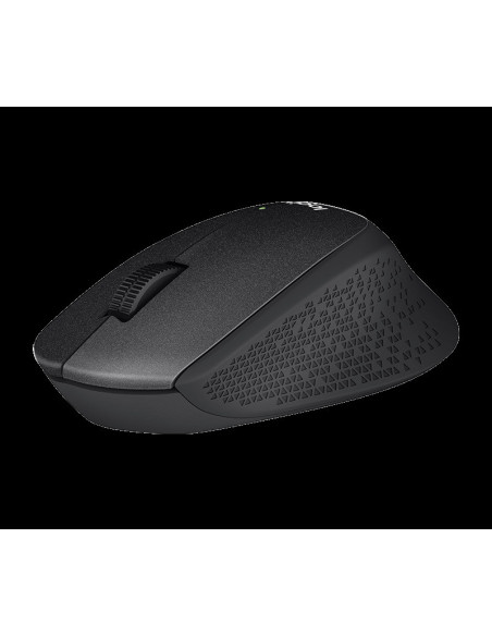 Logitech M330/Kancelárska/Optická/Pre pravákov/1 000 DPI/Bezdrôtová USB/Čierna