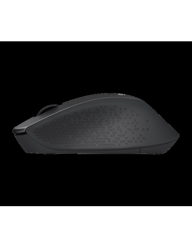 Logitech M330/Kancelárska/Optická/Pre pravákov/1 000 DPI/Bezdrôtová USB/Čierna