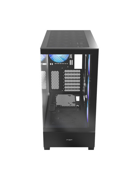FSP M370-BA/Midi Tower/Transpar./Čierna