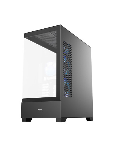 FSP M370-BA/Midi Tower/Transpar./Čierna